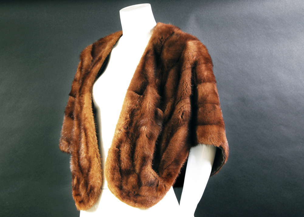 Brown Mink Stole