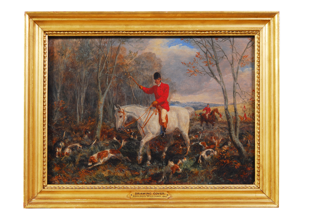 A. Sheldon Williams "Drawing Cover" Oil Painting