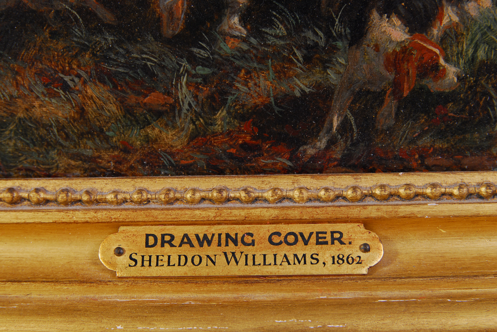 A. Sheldon Williams "Drawing Cover" Oil Painting