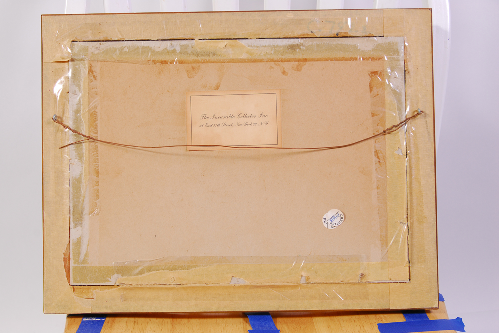 A. Sheldon Williams "Drawing Cover" Oil Painting