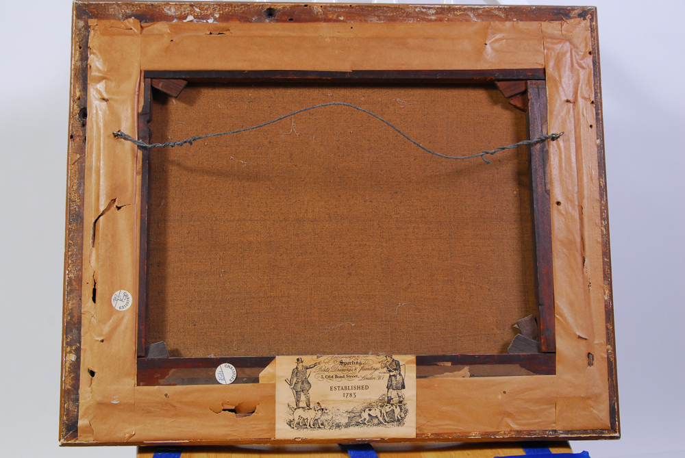 W.J. Shayer 1851 Oil Painting Depicting Riders