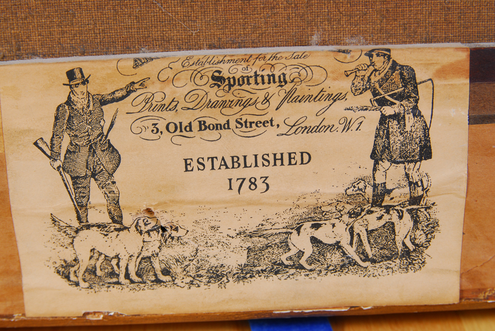 W.J. Shayer 1851 Oil Painting Depicting Riders