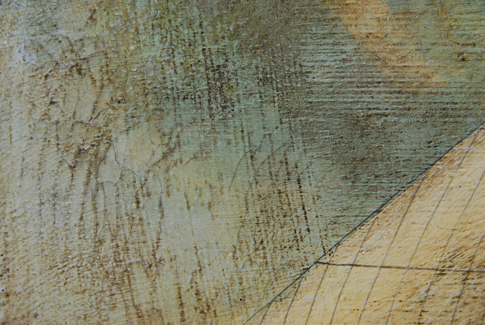 Framed Painting of "The Perserverance" 1877