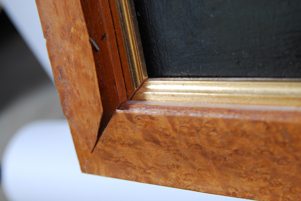 Framed Painting of "The Perserverance" 1877