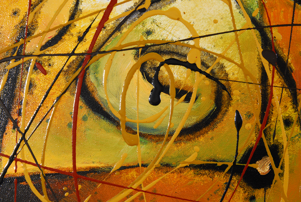 Paula Nizamas "A Visit to the Moon" Oil Painting