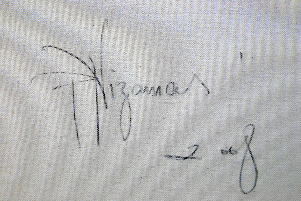 Paula Nizamas "A Visit to the Moon" Oil Painting