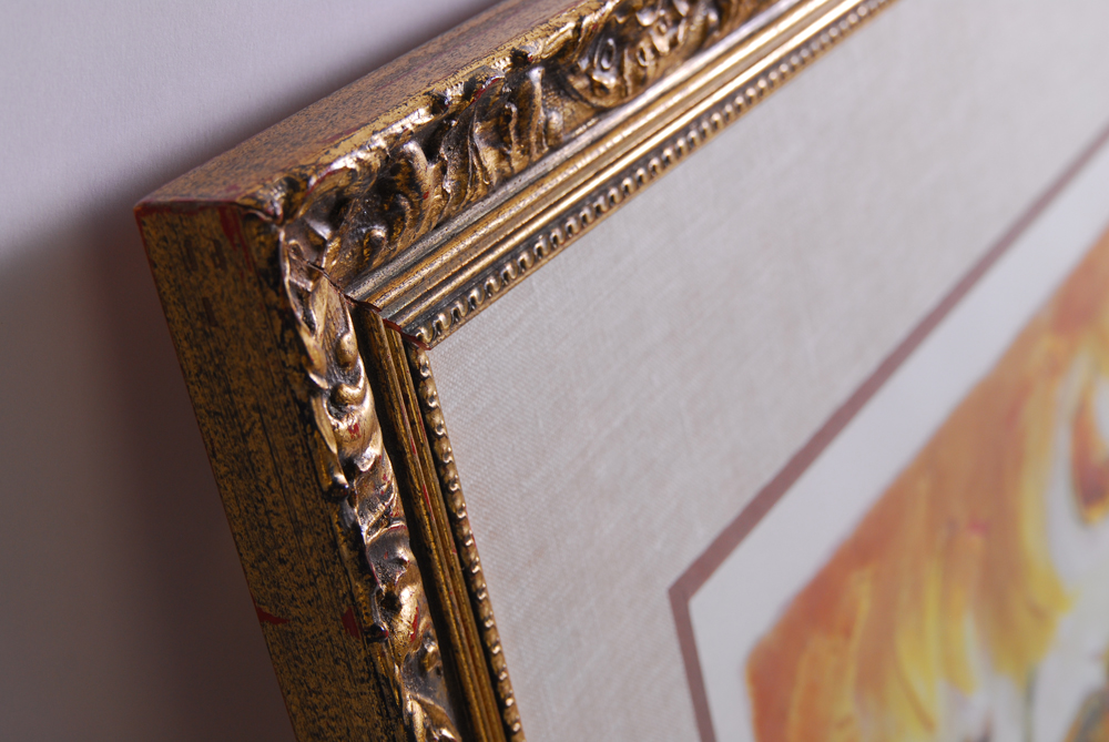 Raoul Raymond "Fiddler over Farmyard Scene" Print