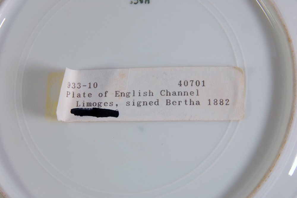 1882 Haviland Limoges Decorative Plate