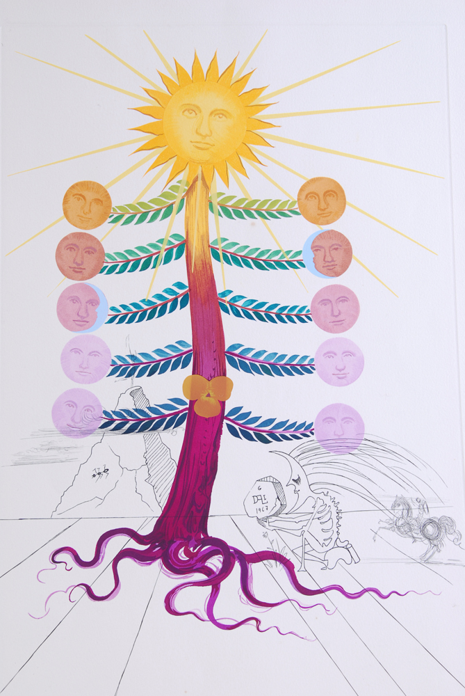 Salvador Dali "Flora Dalinae Lune" 1967