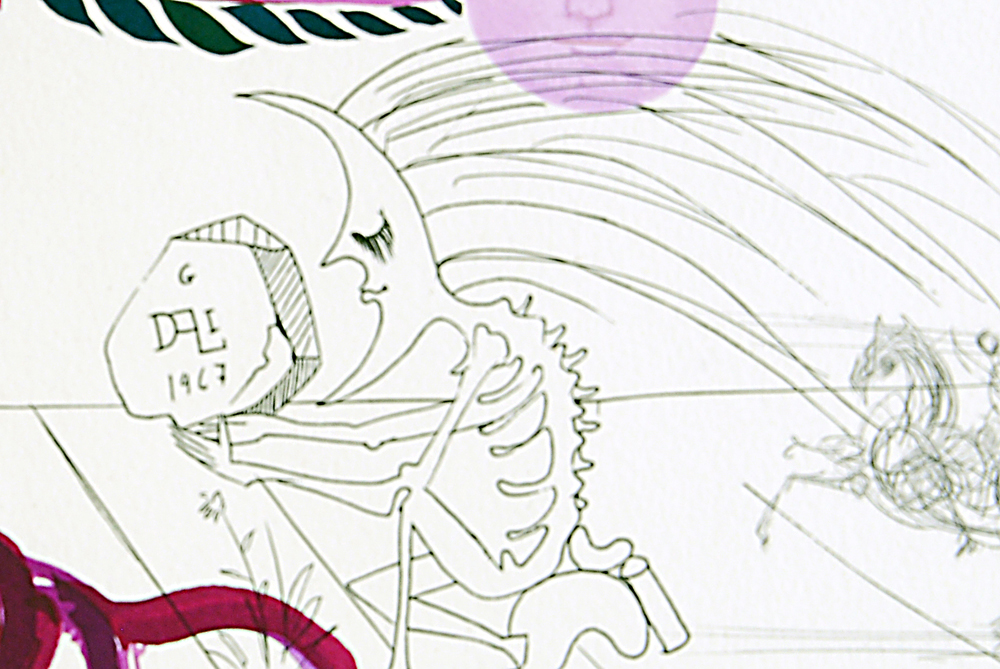 Salvador Dali "Flora Dalinae Lune" 1967