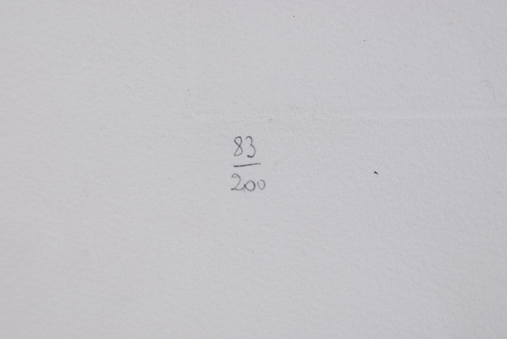 Salvador Dali "Flora Dalinae Pisum Sensuale" 1967