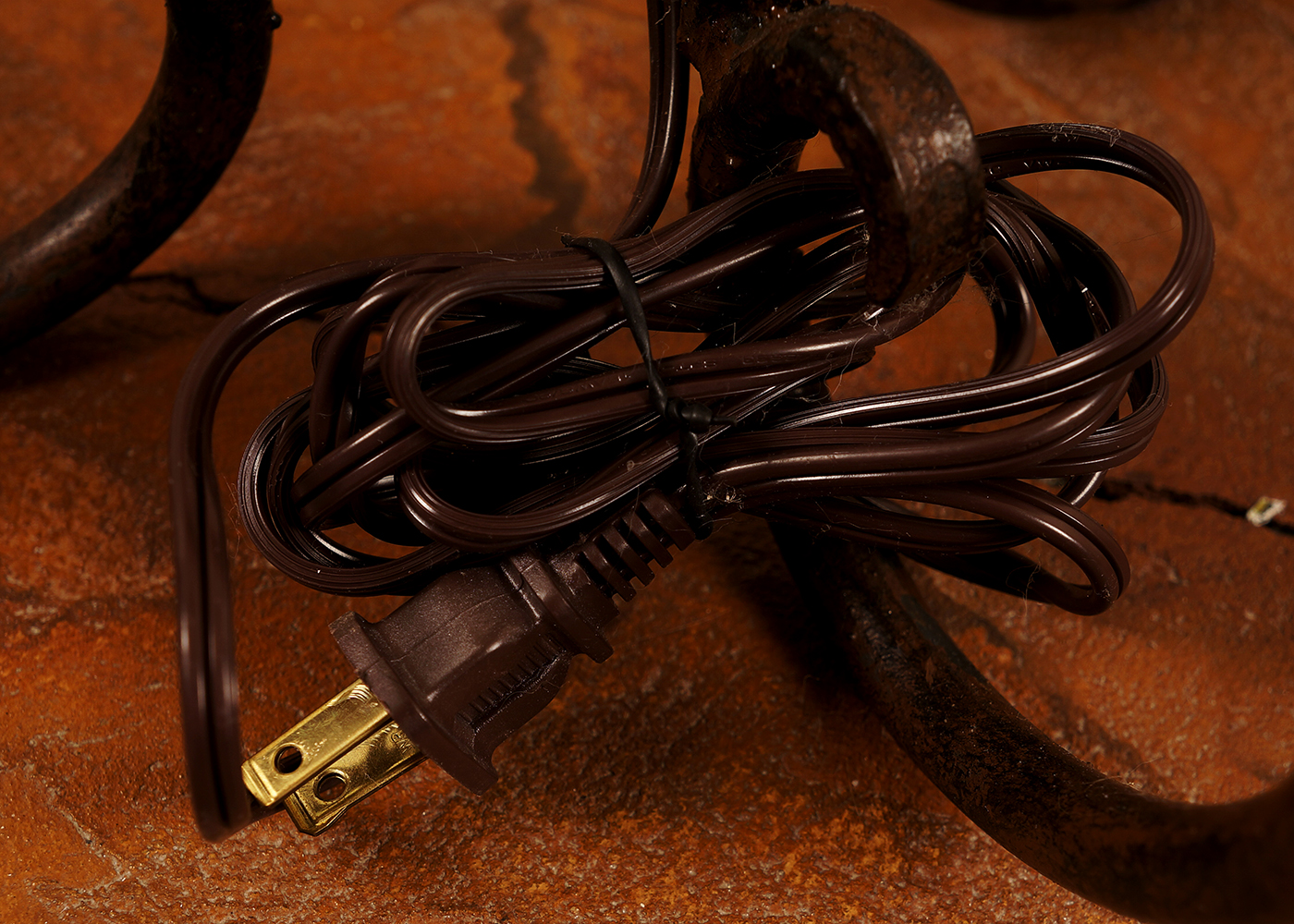 Wrought Iron Lamp Base