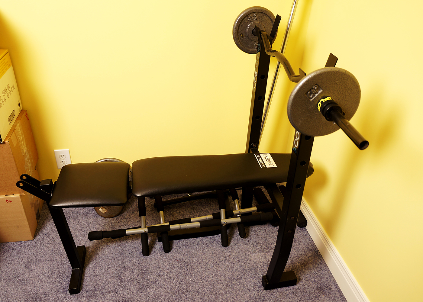 Exertec best sale fitness bench