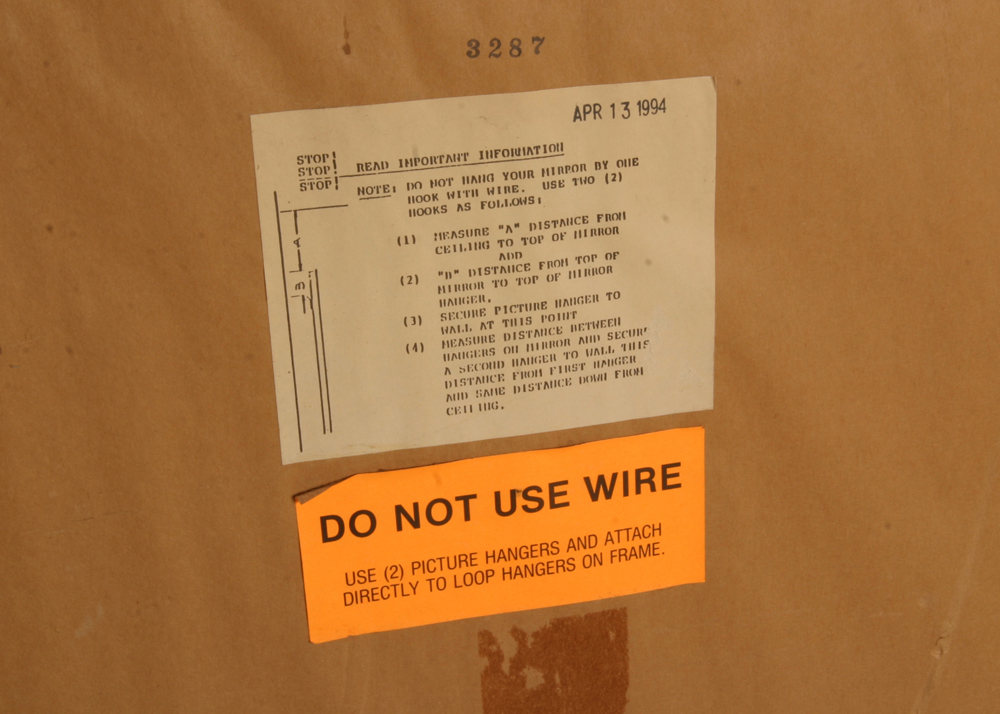 African Themed Mirrored Wall Art