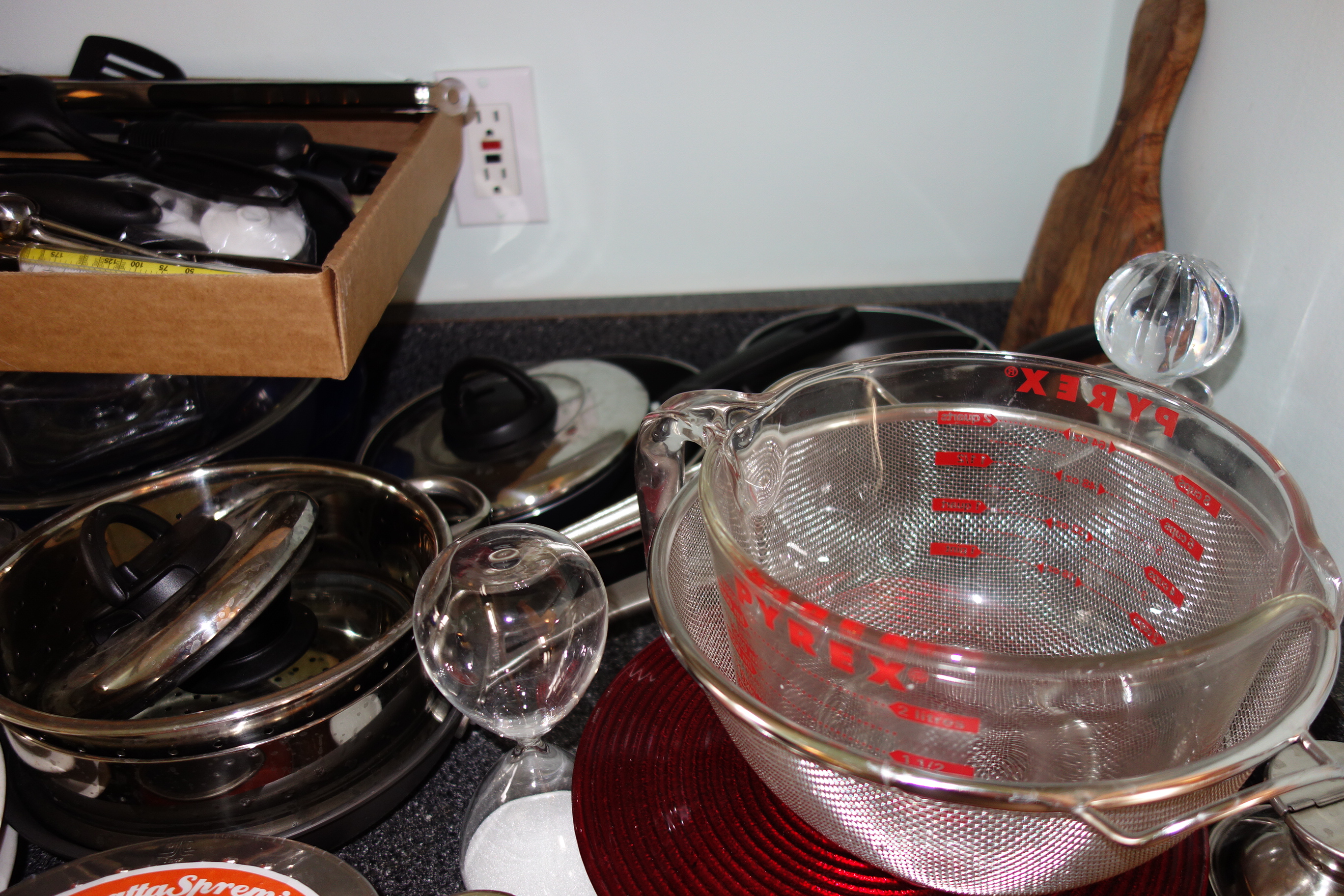 Kitchen Cabinet Cleanout and Decorative Pieces