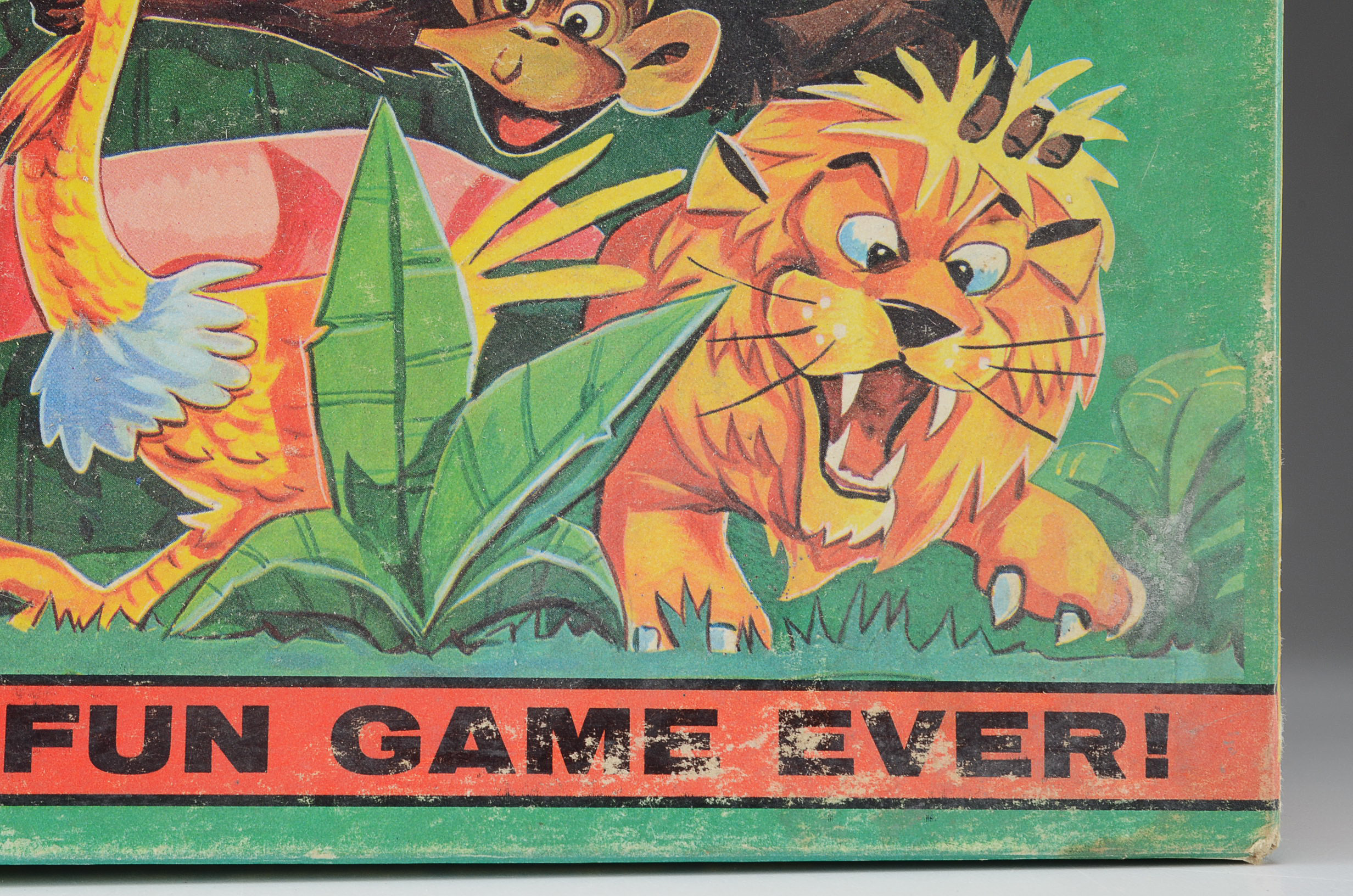 Vintage Clue and Silly Safari Board Games