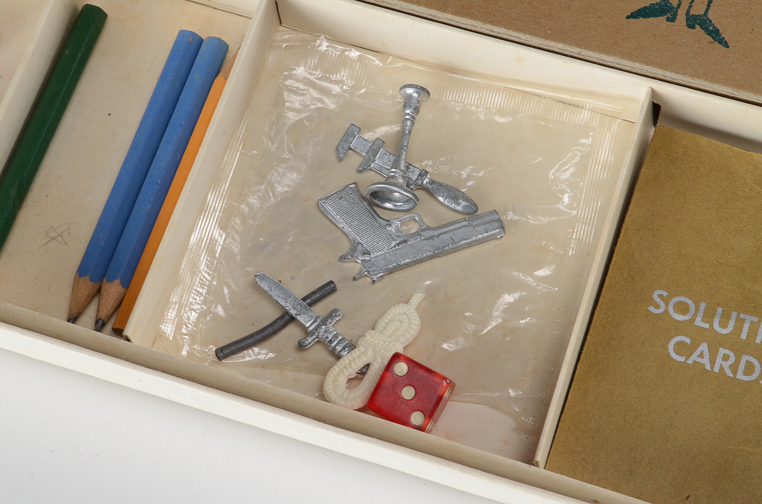 Vintage Clue and Silly Safari Board Games