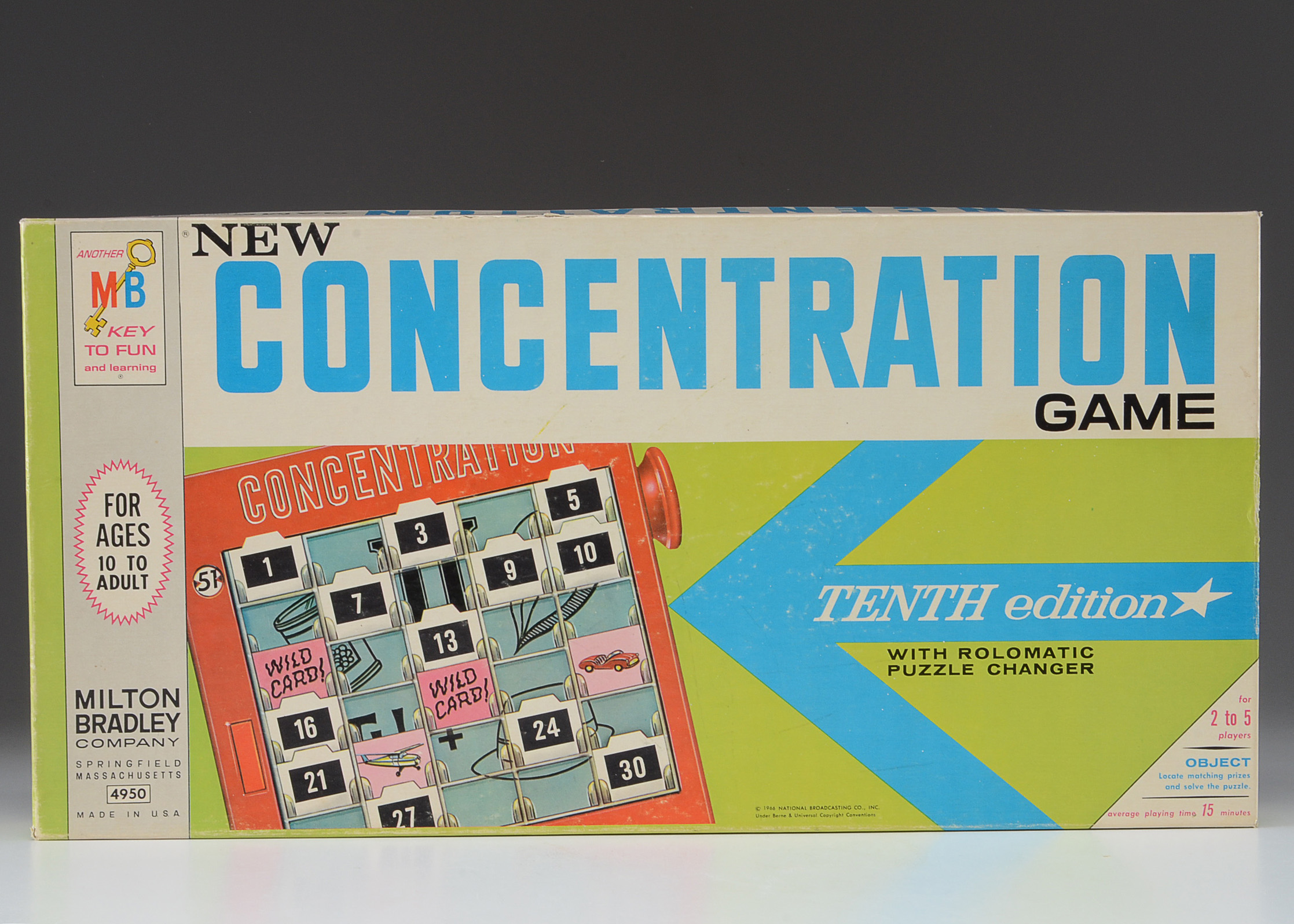 Vintage Spirograph and Concentration Board Games