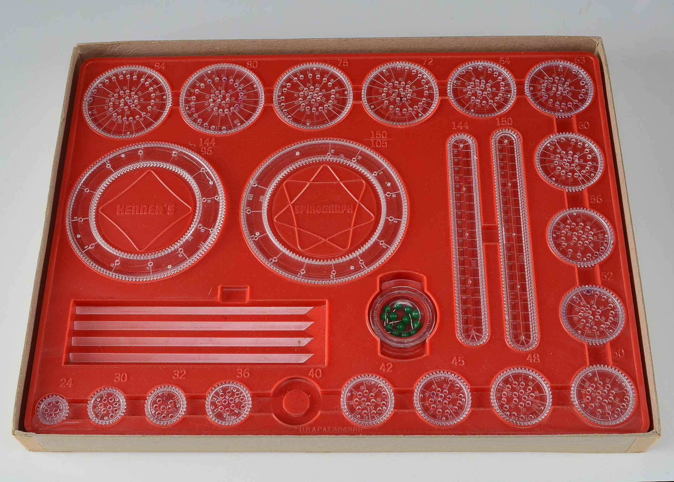 Vintage Spirograph and Concentration Board Games