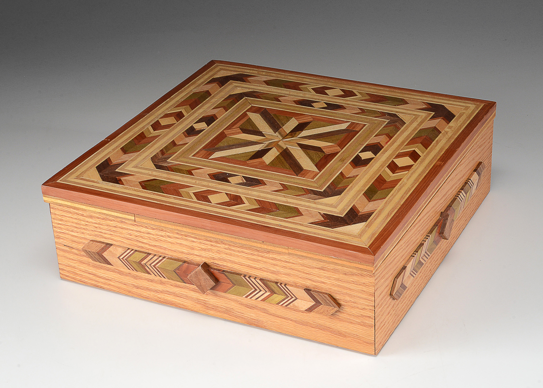 Inlaid Marquetry Box