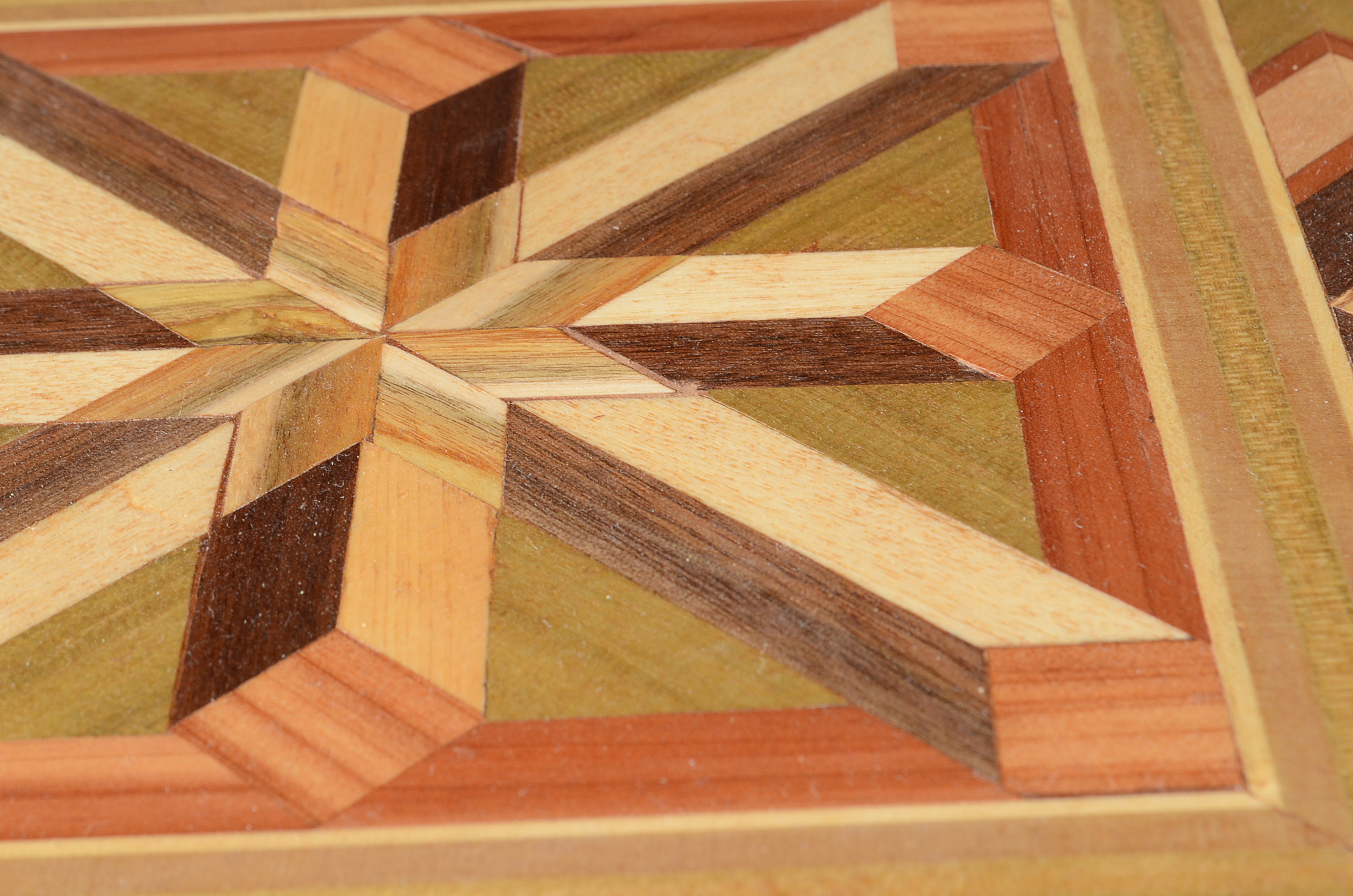 Inlaid Marquetry Box