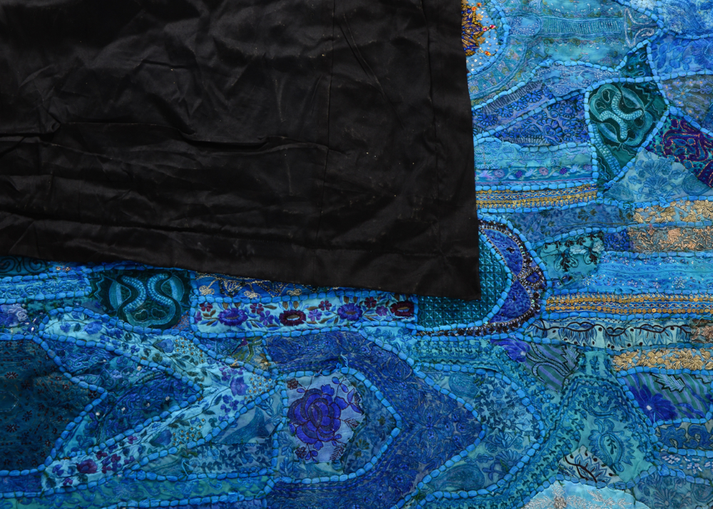 Blue Bohemian Wall Tapestry