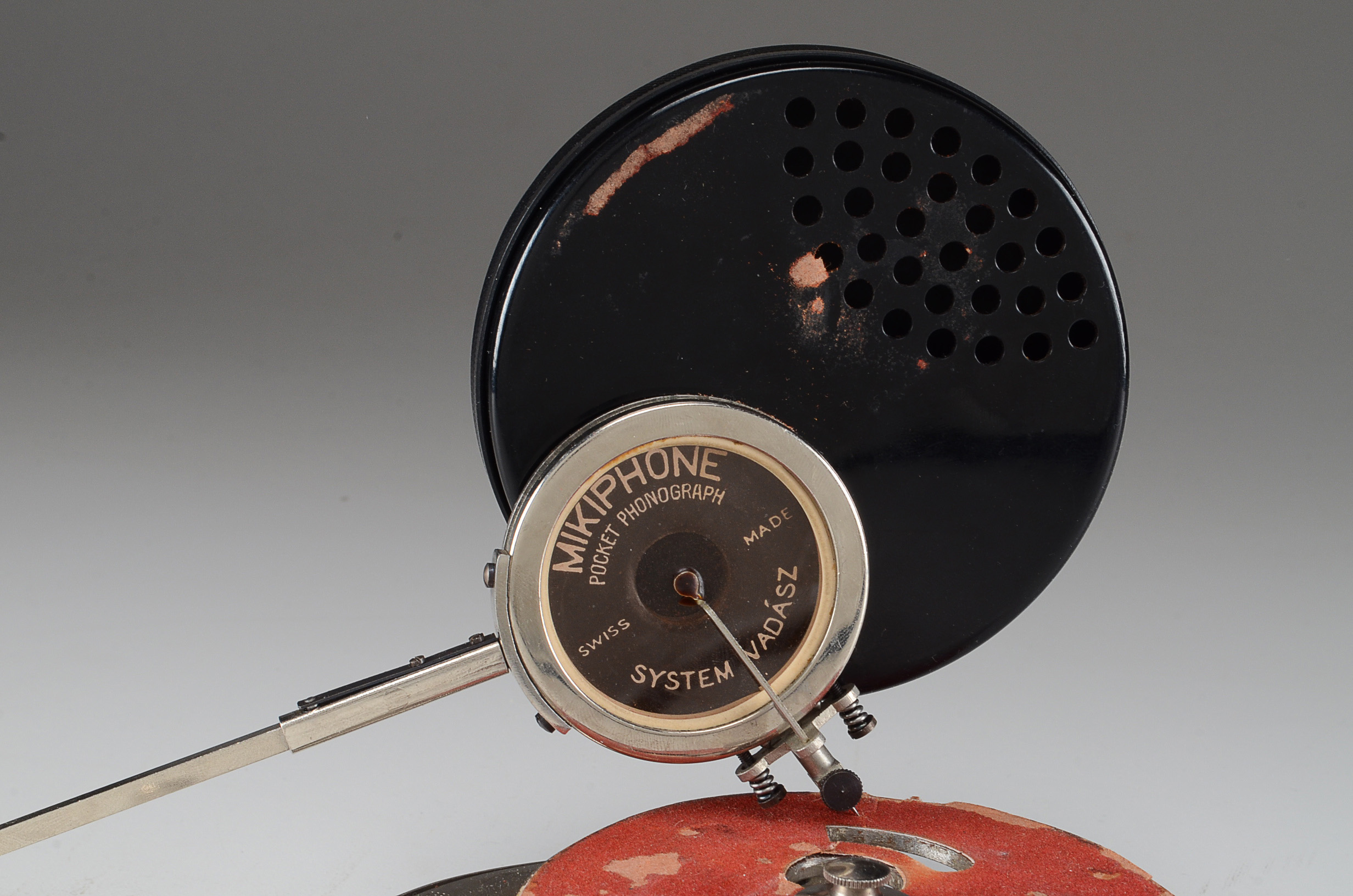 1920s Mikiphone Pocket Phonograph