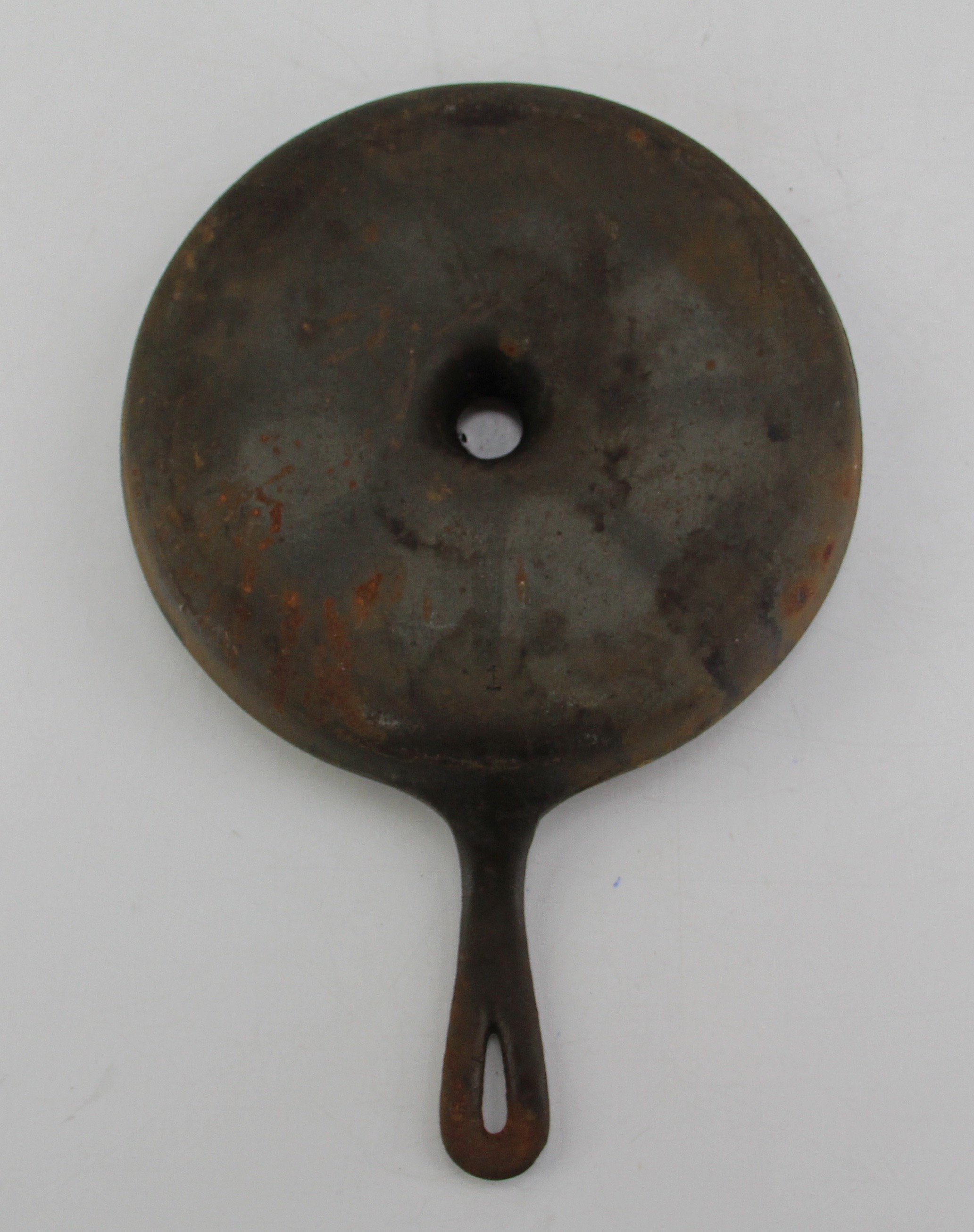 Enamel Pan with Cast Iron Cornbread Pans