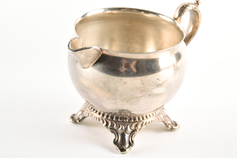 Five-Piece Hanson Silver Plate Tea Service