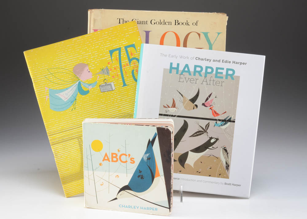 Assortment of Books Illustrated by Charley Harper