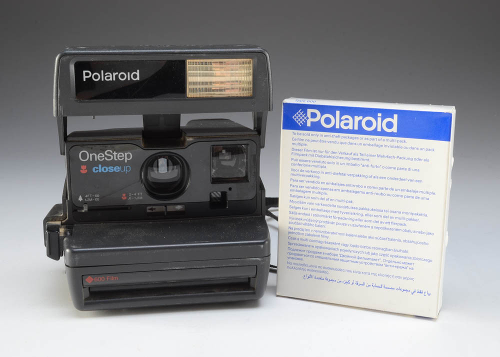 Polaroid One Step "Close Up" Camera with Film