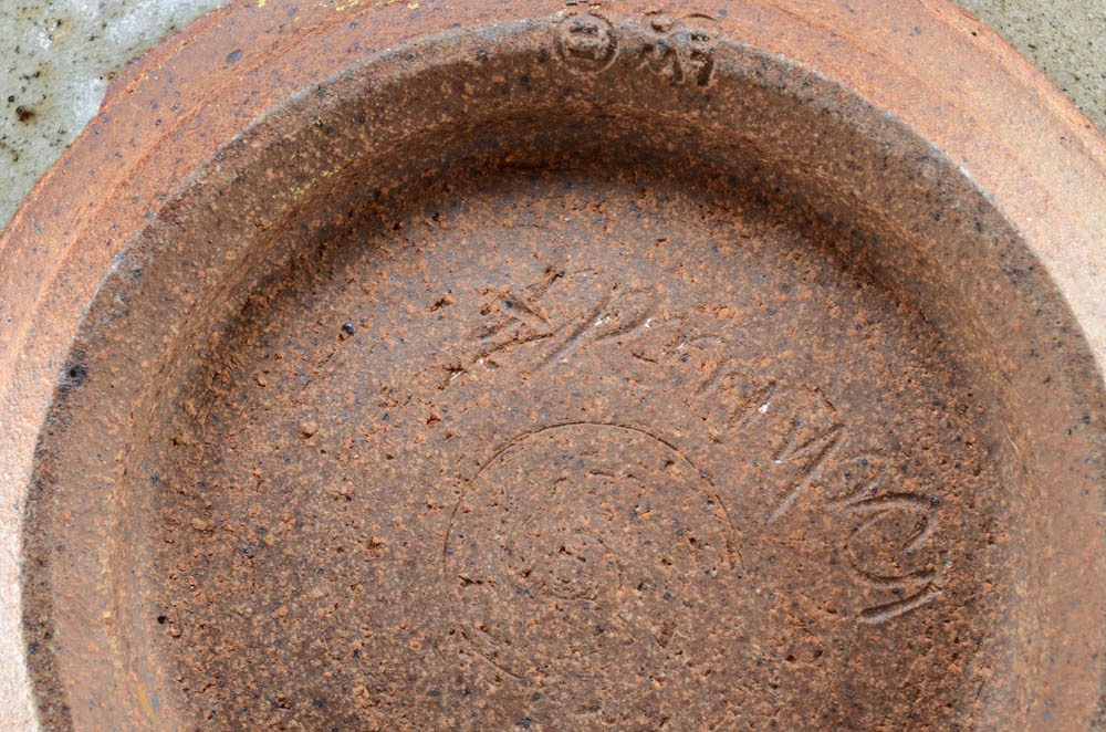Trio of Vintage Art Pottery Drip Glaze Vases