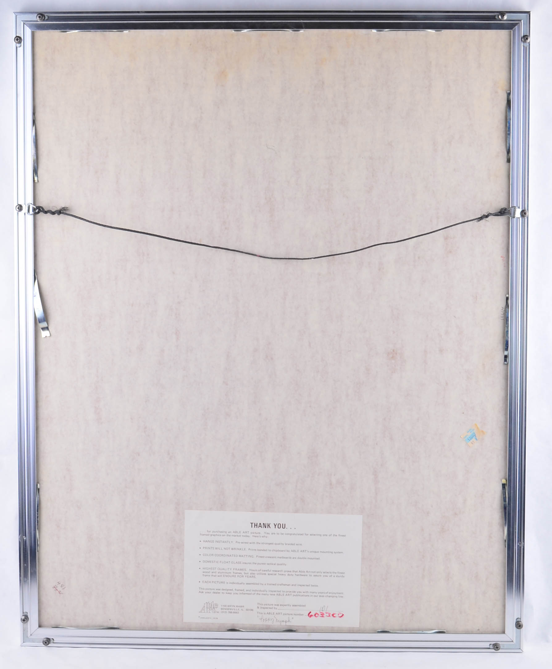 Michelle Emblem "Poppy Nymph" Foil Painting