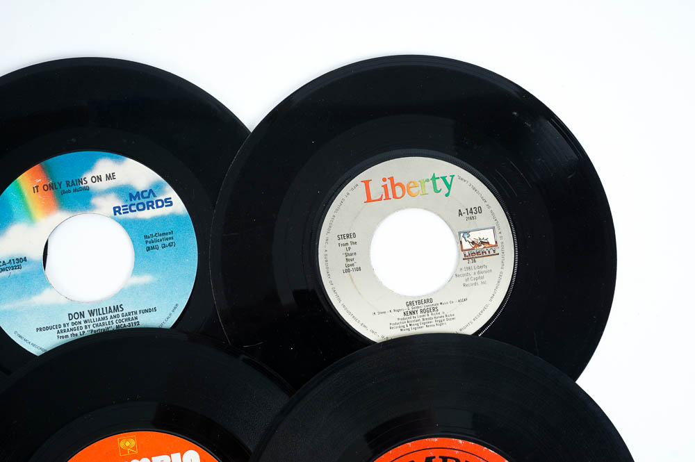 Sony PS-333 Stereo Turntable System and Records