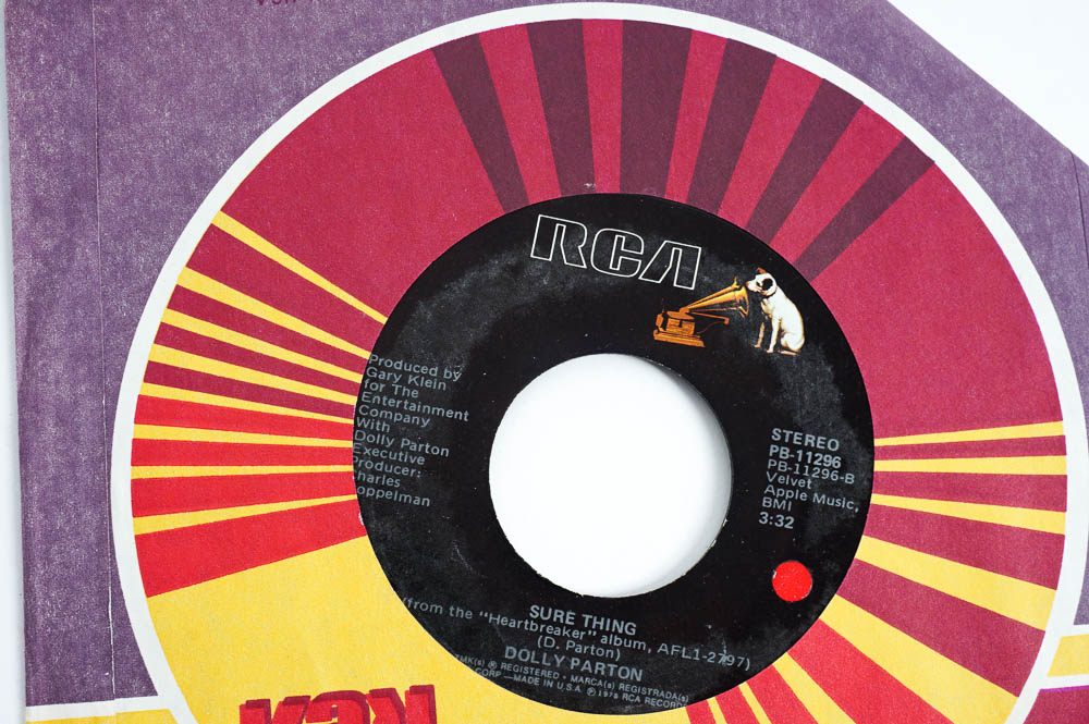 Sony PS-333 Stereo Turntable System and Records