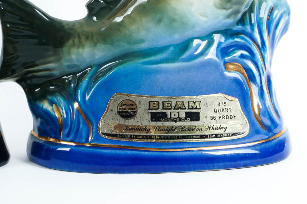 Jim Beam Fish Decanters