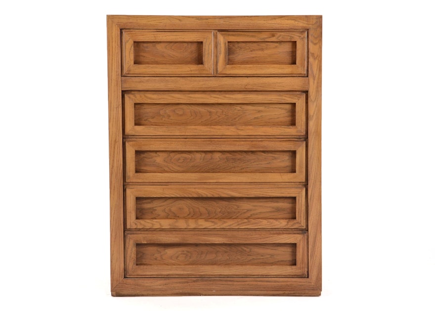 Huntley Furniture by Thomasville Oak Chest of Drawers