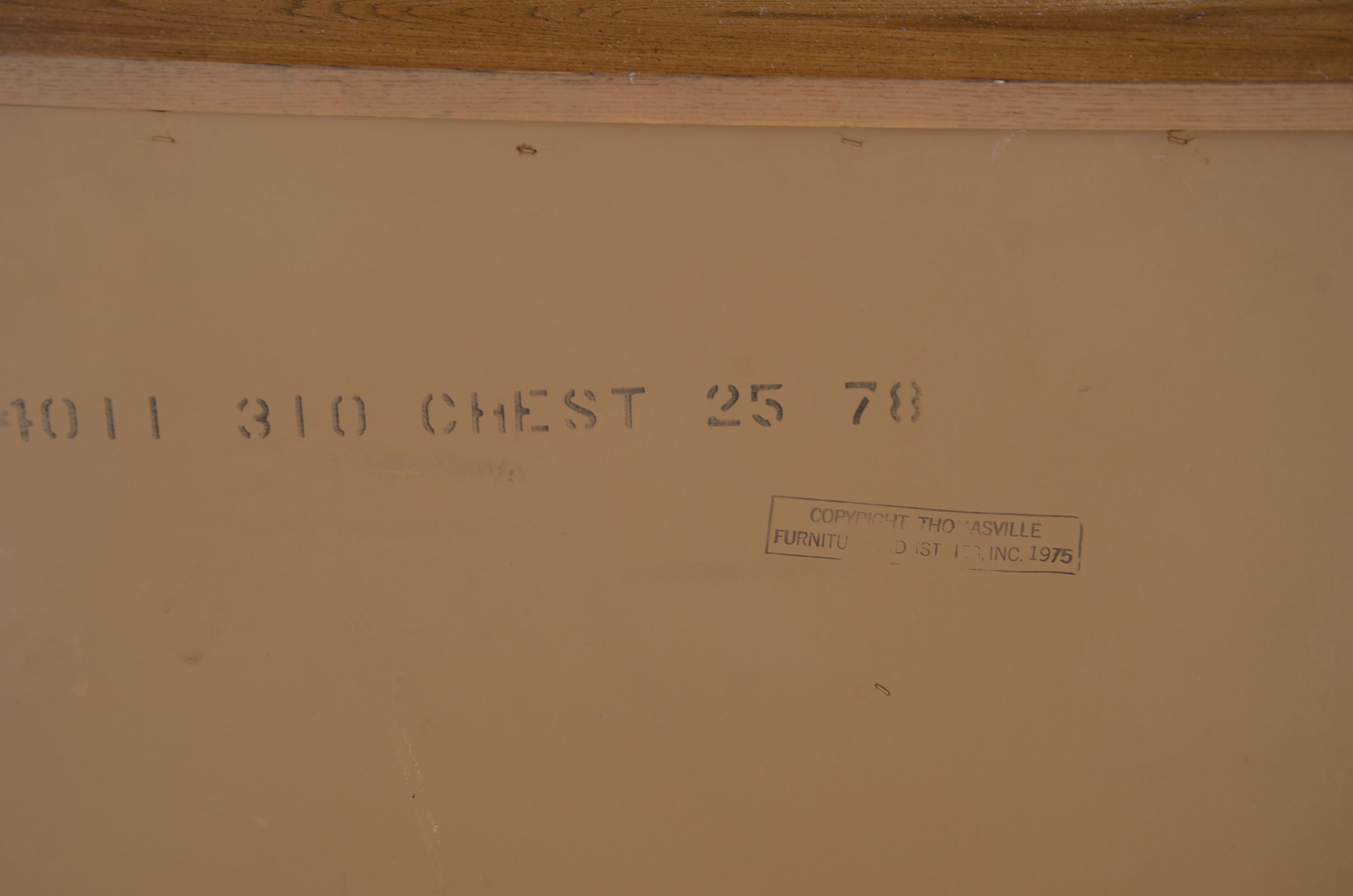 Huntley Furniture by Thomasville Oak Chest of Drawers