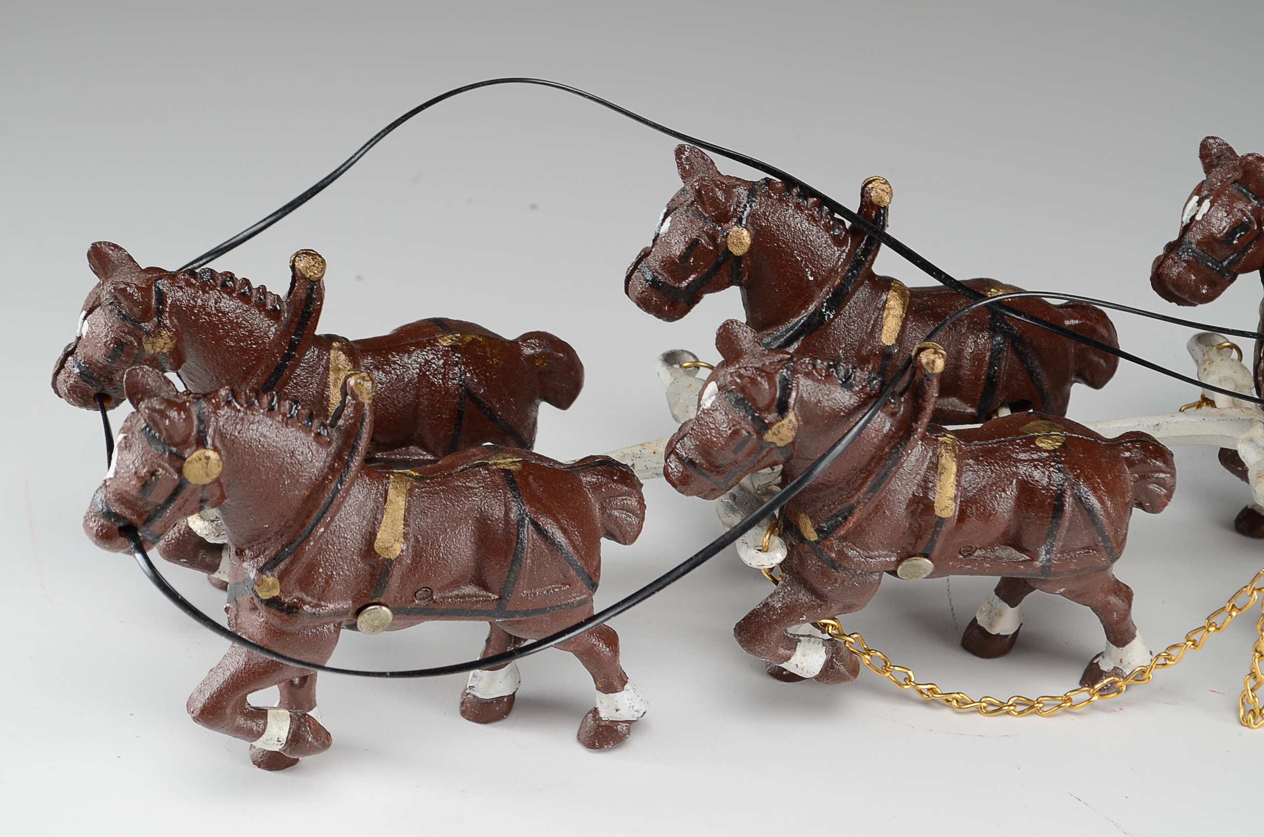 Cast Iron Reproduction Horse Drawn Carriages