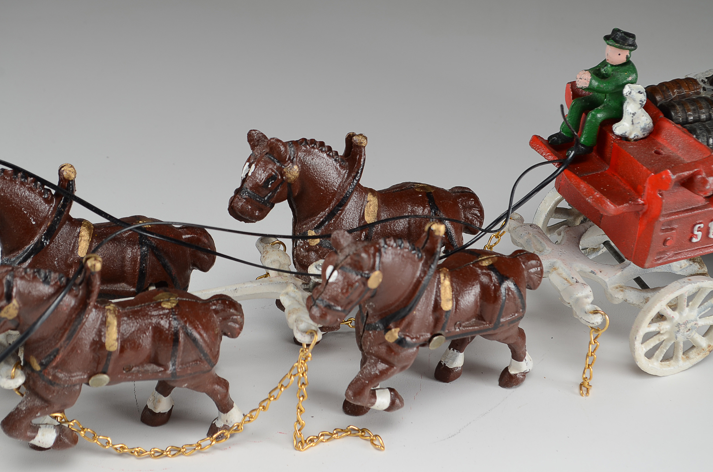 Cast Iron Reproduction Horse Drawn Carriages