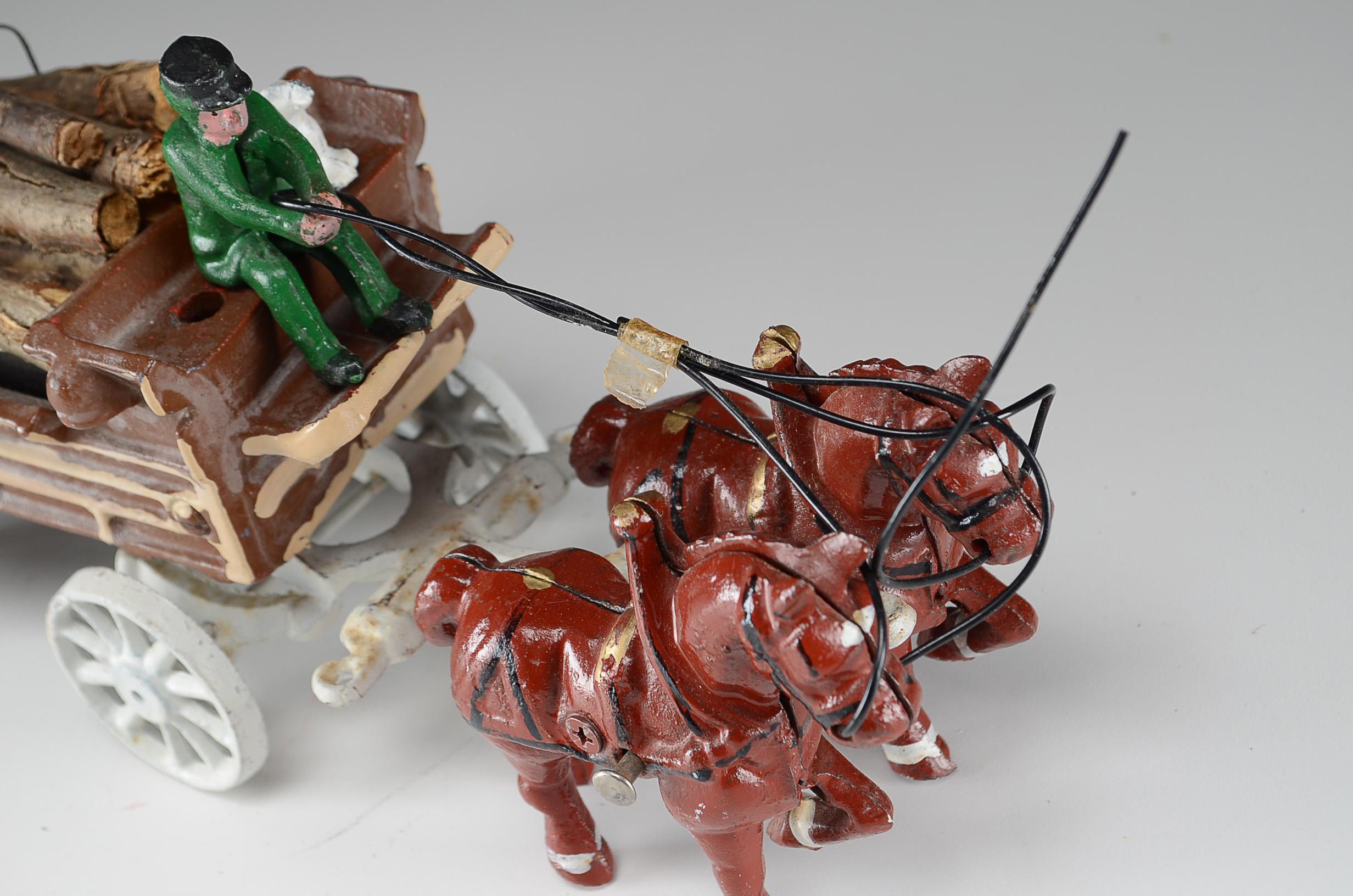 Cast Iron Reproduction Horse Drawn Carriages