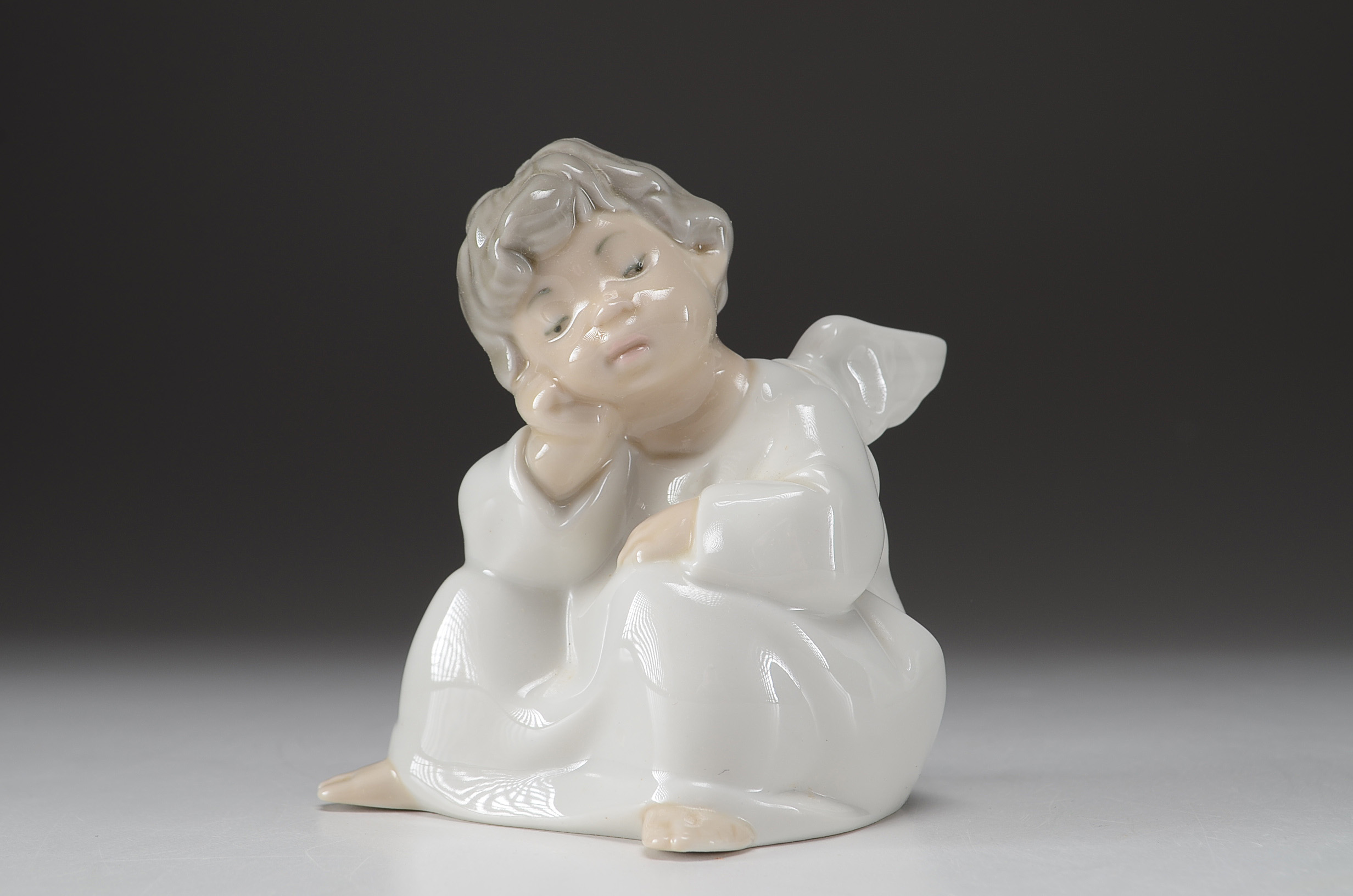 Porcelain Lladro Angel Figurines