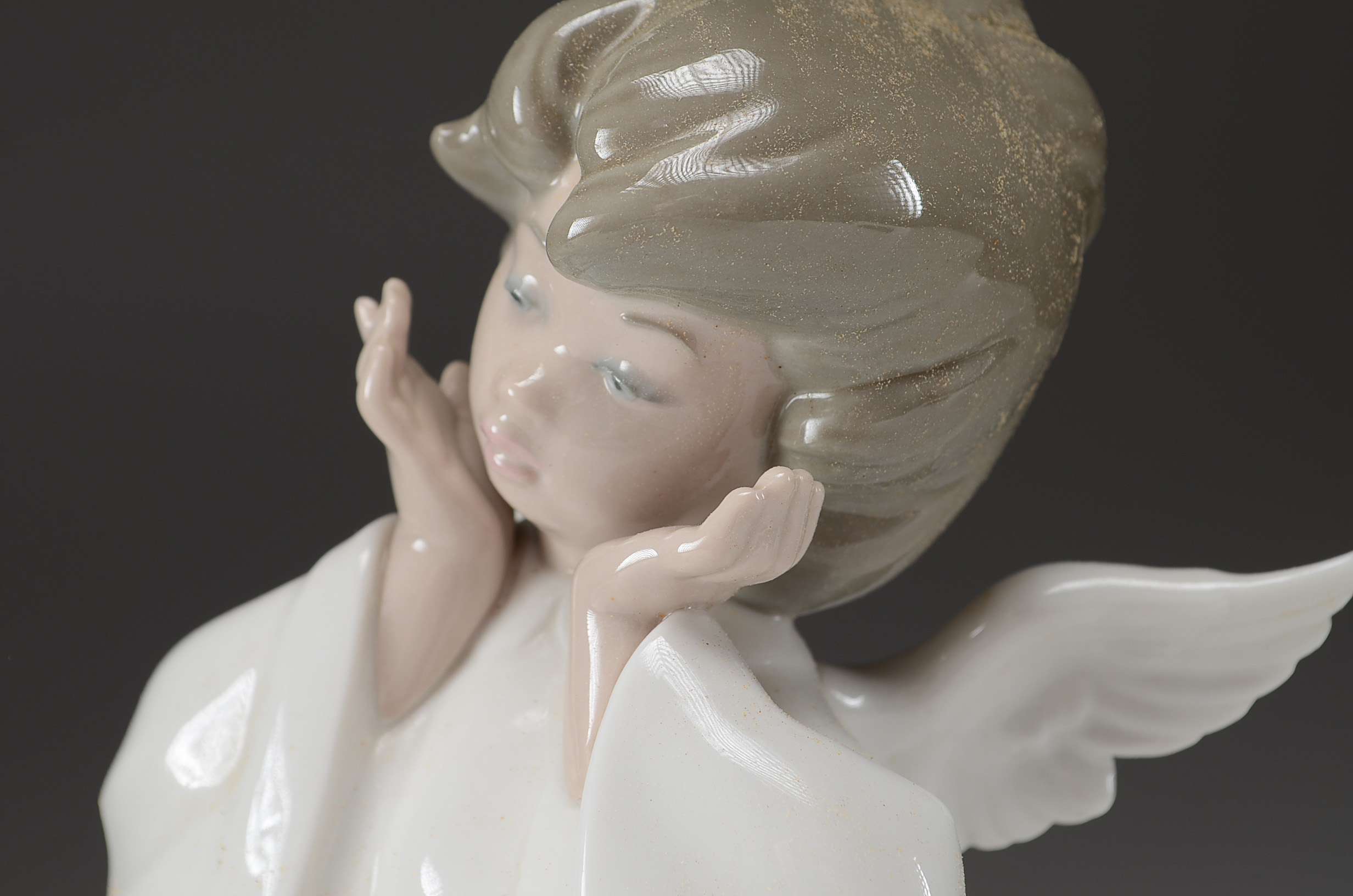 Porcelain Lladro Angel Figurines