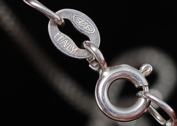 Pearl Necklace Pendant on Sterling Chain