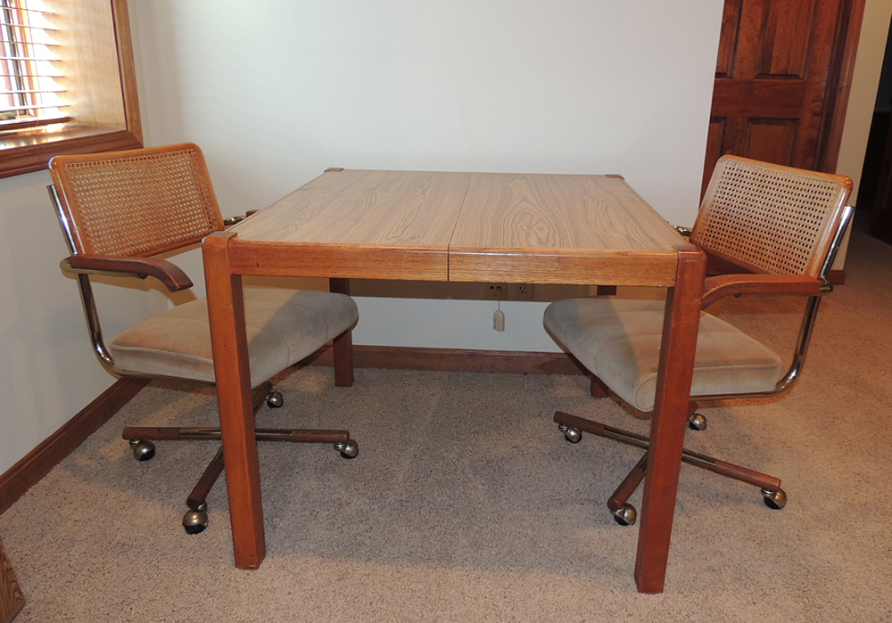 Cal-Style Dining Table and Two Chairs
