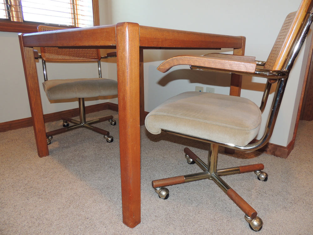 Cal-Style Dining Table and Two Chairs