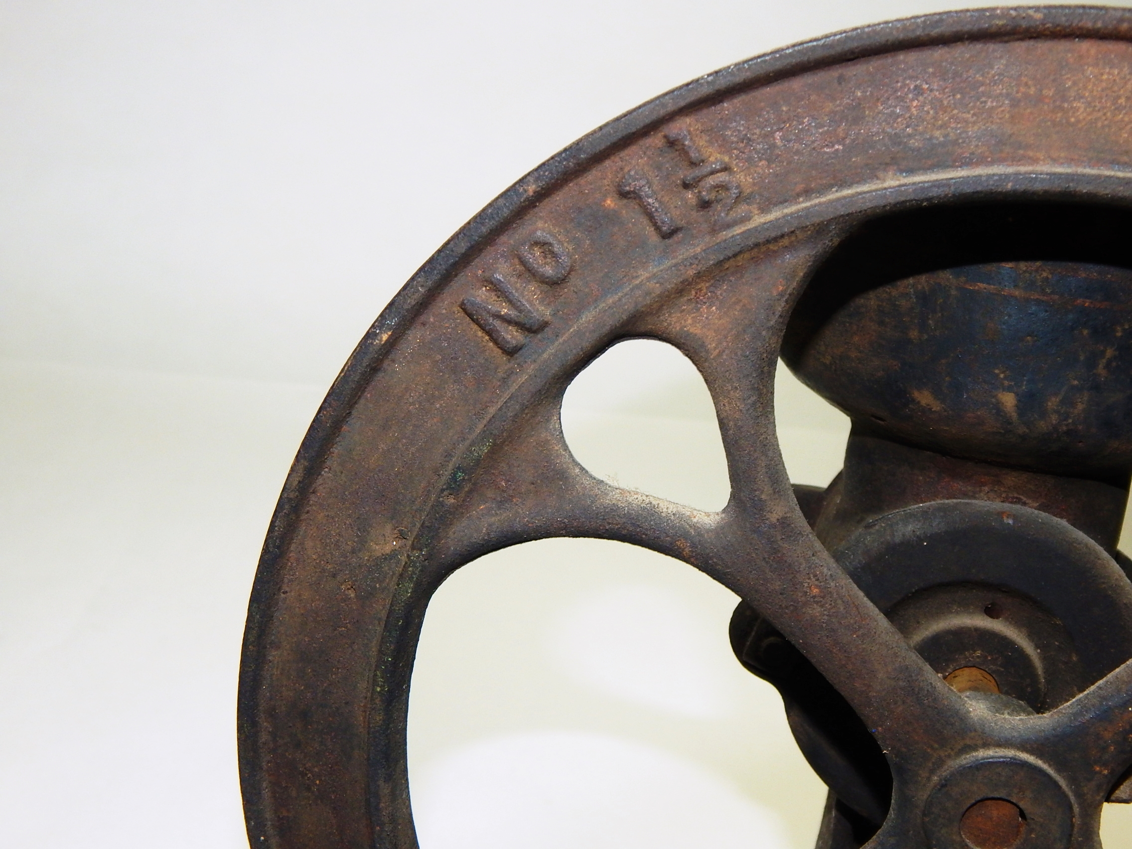 Large Vintage Coffee Grinder No. 1 1/2