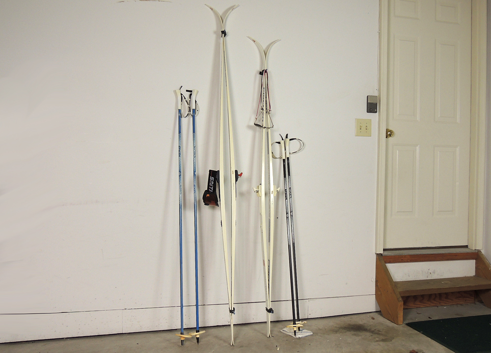 Two Pair of Fischer Cross Country Skis