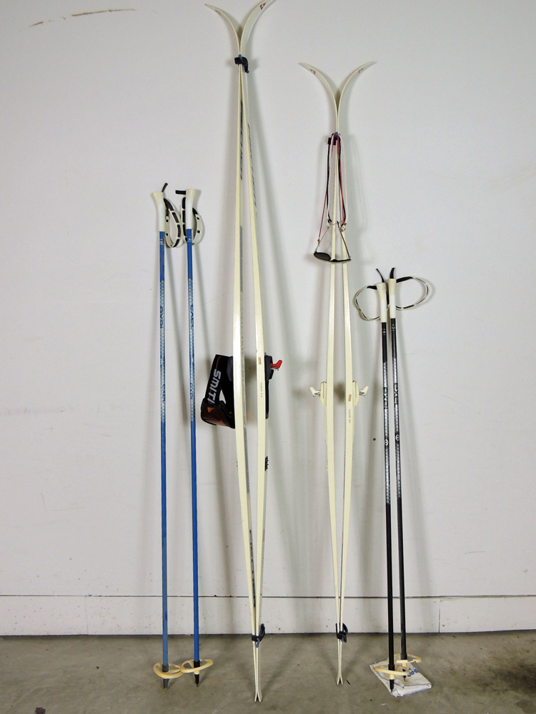 Two Pair of Fischer Cross Country Skis