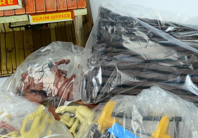 Louis Marx and Company Metal Western Town Facade